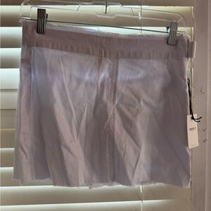 Forever 21 White Jean Skirt